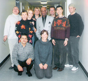 With some 1999-2000 students in Langara College, Vancouver
